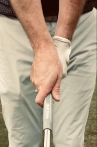 weak golf grip